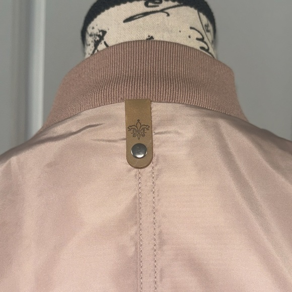 Mackage Cara Bomber Jacket Blush Pink - Picture 10 of 11